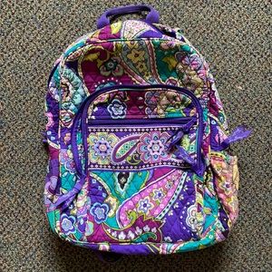 VERA BRADLEY Campus Backpack, Acceptable Condition